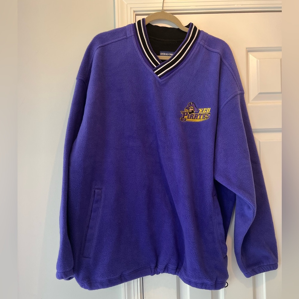 Vintage ECU fleece pullover